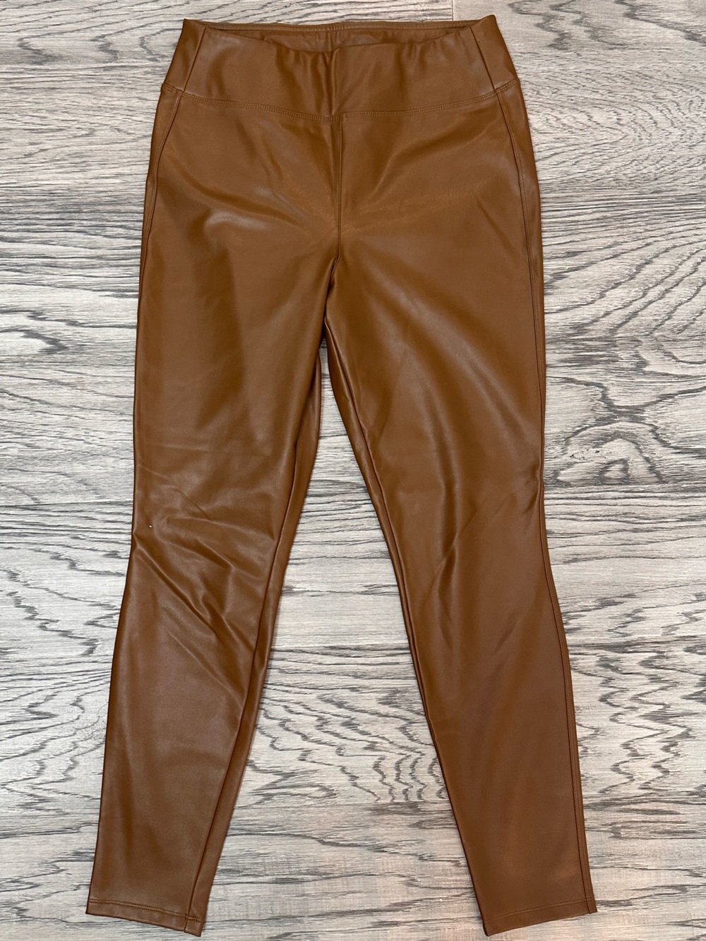 GAP - WOMEN’S  Faux Leather Pants in Cognac Brown